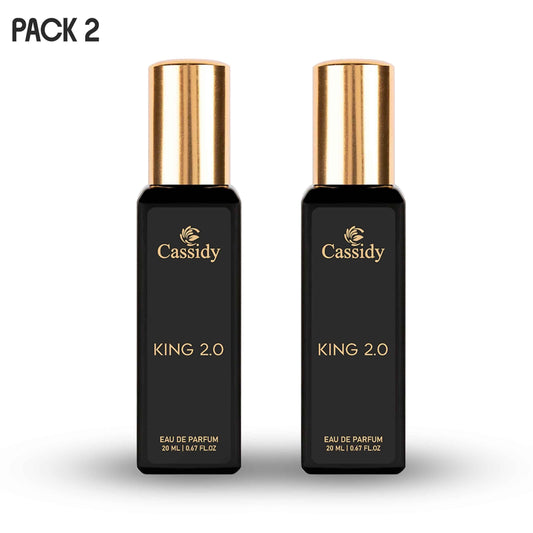 CASSIDY King 2.0 perfume 20ml (Pack of 2)