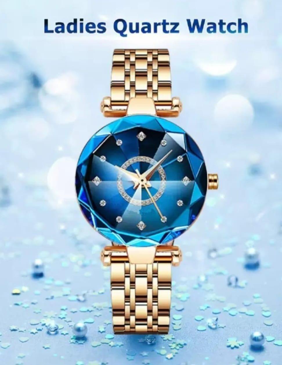 Women's Beautiful Diamond Shape Watch