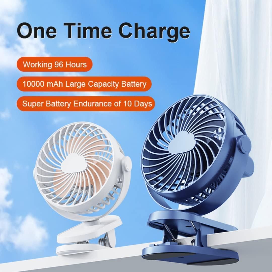 Super Airflow, Silent USB Portable Desktop Fan